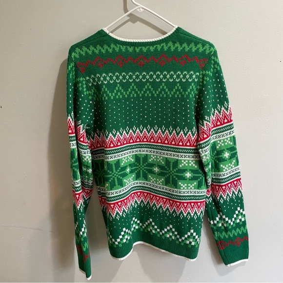 Christmas Moood Cow Sweater Working Bell Women’s Small Crazy Tacky Wacky Fun - Picture 5 of 8